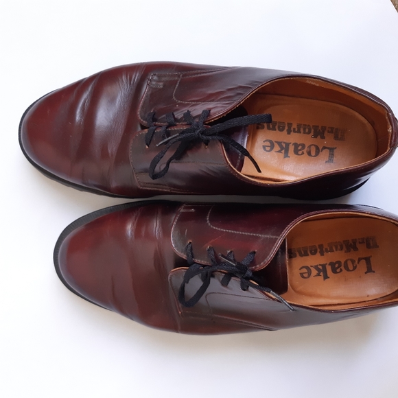 Vintage oxblood Loake x Dr. Martens oxfords - made in England - Picture 2 of 9